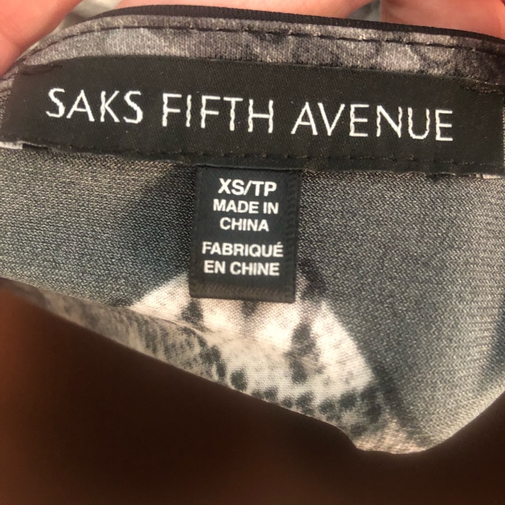 Sultry Saks Serpent bodycon midi dress with 3/4 sleeves, XS - Picture 5 of 6